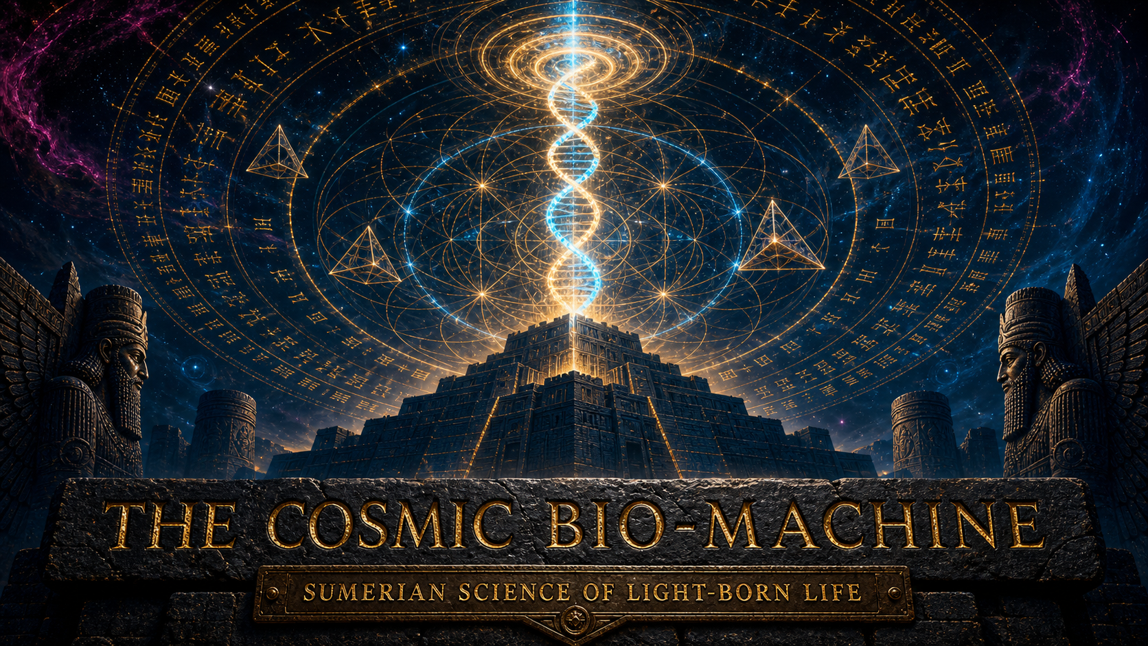 The Cosmic Bio-Machine: Dr. George Merkl and the Sumerian Science of Light-Born Life