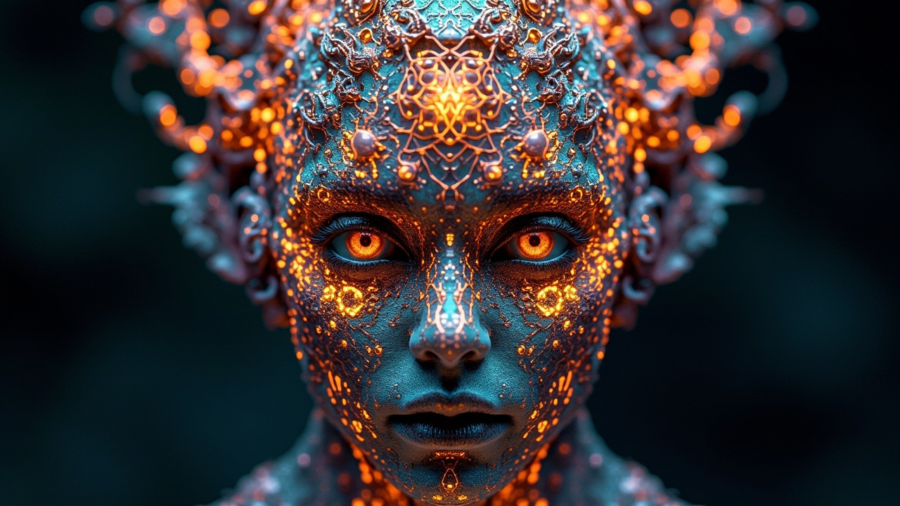 Machine Elves — entities of pure geometric light