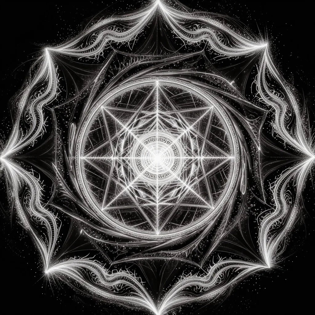 Geometry of the Threshold - Mandalas and Fractal Light Patterns