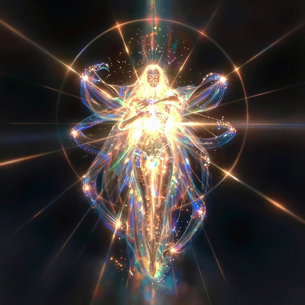 The Fallen Angel - representing Sophia's descent