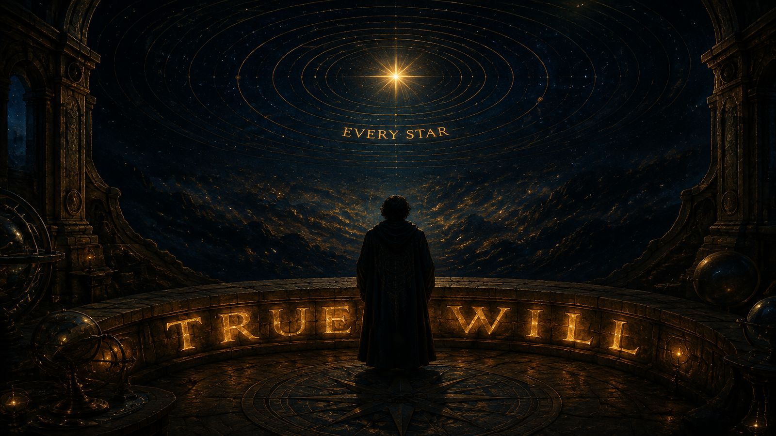 True Will as a star finding its own orbit.