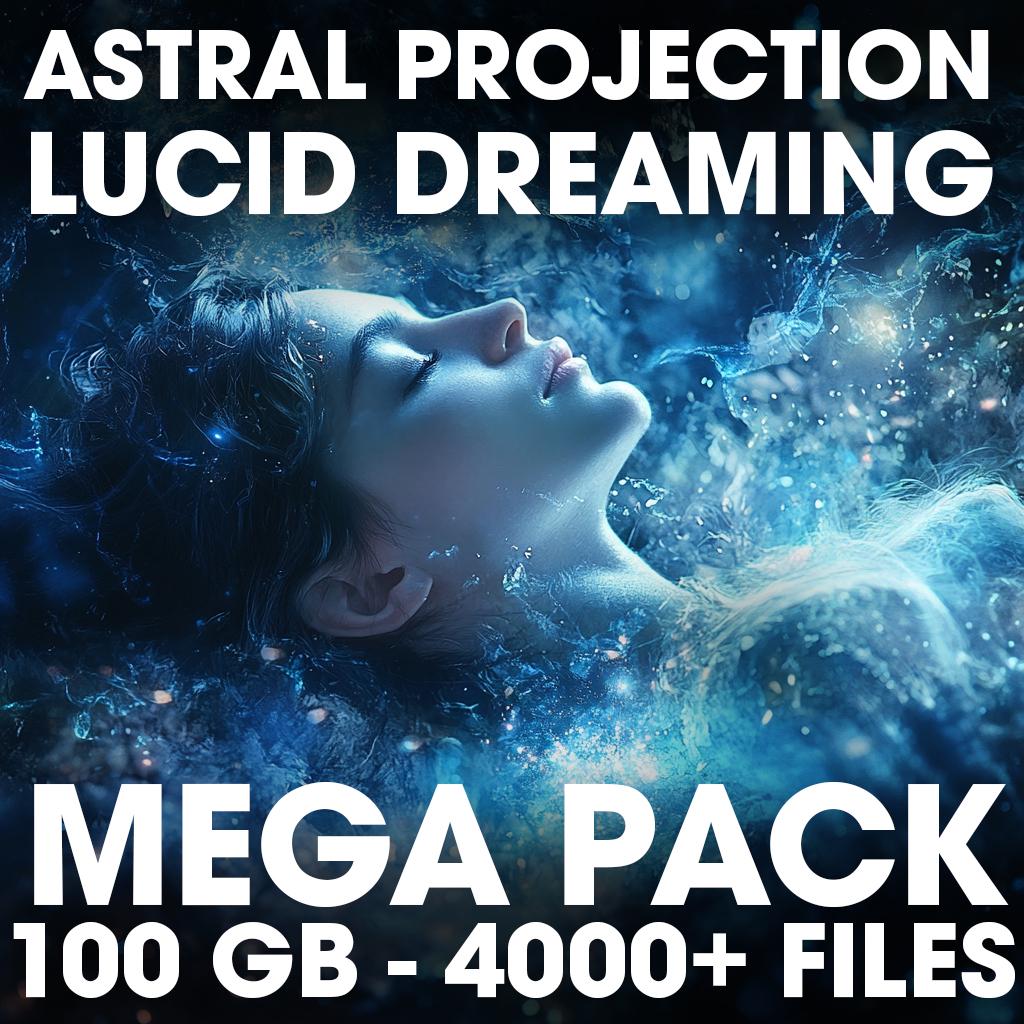 Astral Projection & Lucid Dreaming MEGA Pack – 100GB Ultimate Archive – Occult Ebooks, Rare Manuals, Video, Audio, Frequencies, Esoteric