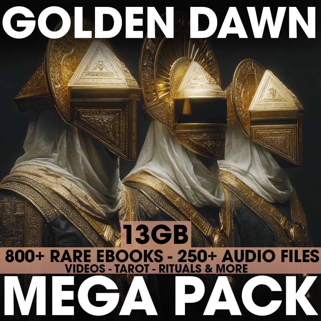 Order of the Golden Dawn Digital Archive | 800+ Occult Books, Audio Lectures, Documentaries, Rituals, Tarot, Esoteric Magic Library (13GB)