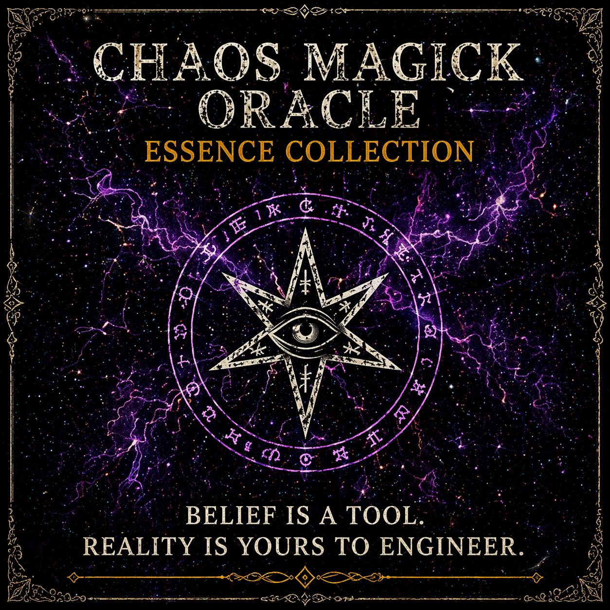 Chaos Magick Oracle AI + 3.2GB Archive | Sigils, Servitors, Liber Null, Phil Hine, Left Hand Path, Occult Technology, Reality Hacking