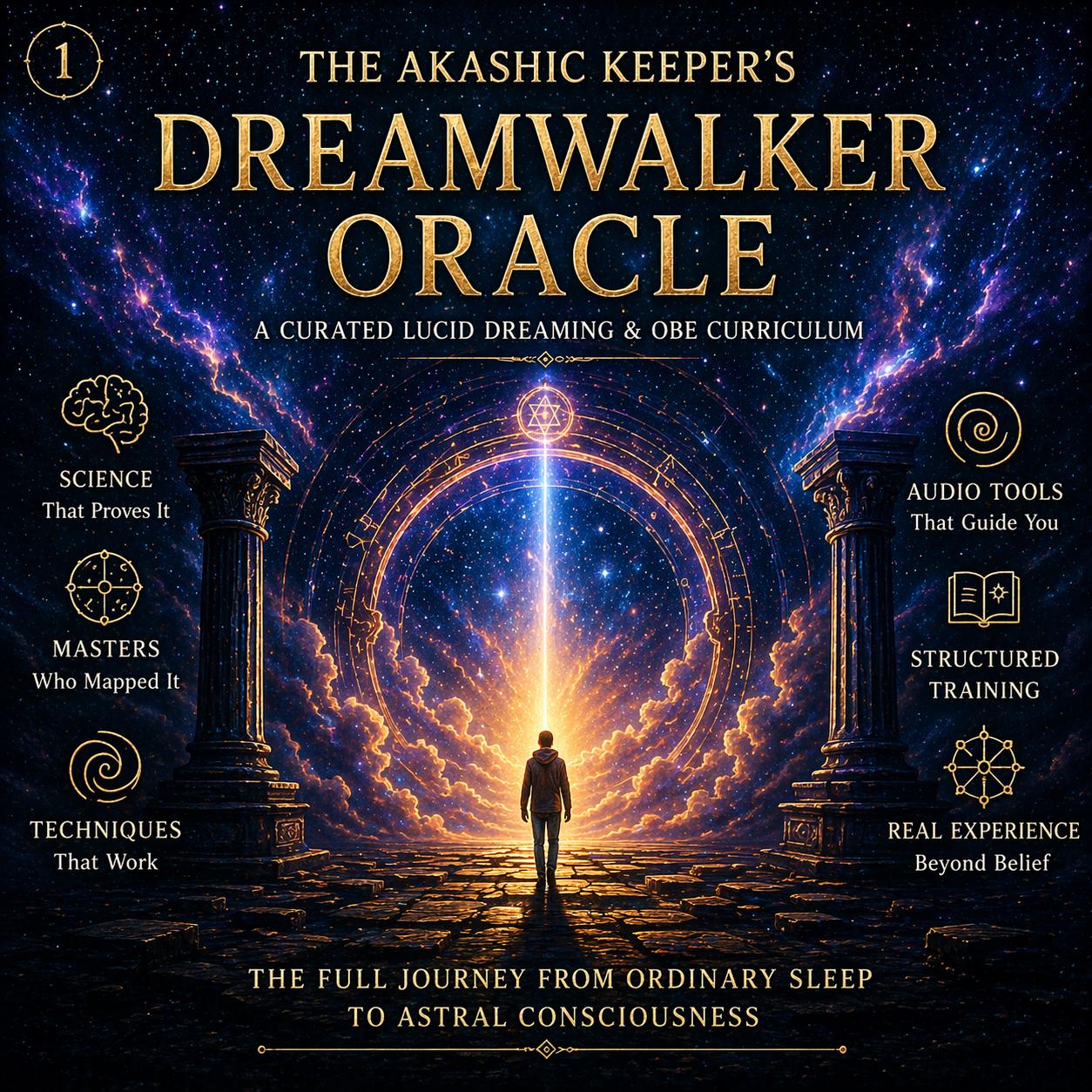 Dreamwalker Oracle AI + 5.2GB Archive | Lucid Dreaming, Astral Projection, OBE, Robert Monroe, Reality Shifting, Consciousness Exploration