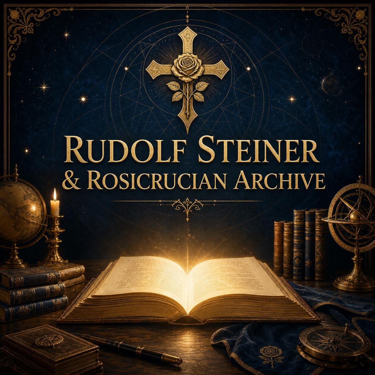 Rudolf Steiner & Rosicrucian Archive 12 GB | 1,188 Files | Anthroposophy, Mysticism and Esoteric Study Library