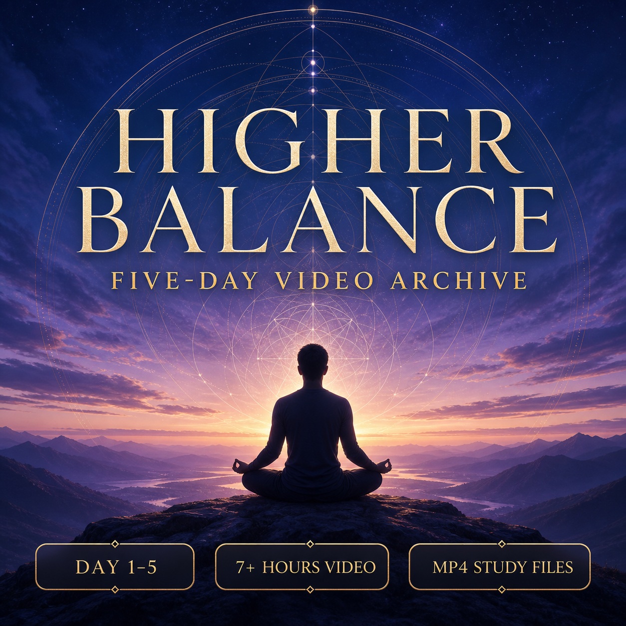 Higher Balance Journey — Complete Your Spiritual Quest | White Dragon IONS Center Video Archive | Digital Download